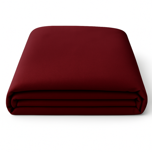 Cotton Cretone, dark red - 3.0 mtr.-Cut Piece
