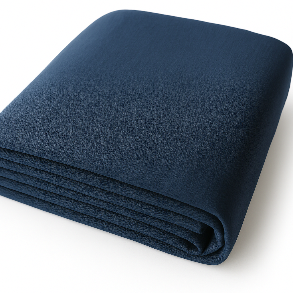 Cotton Cretone, dark blue - 3.0 mtr.-Cut Piece