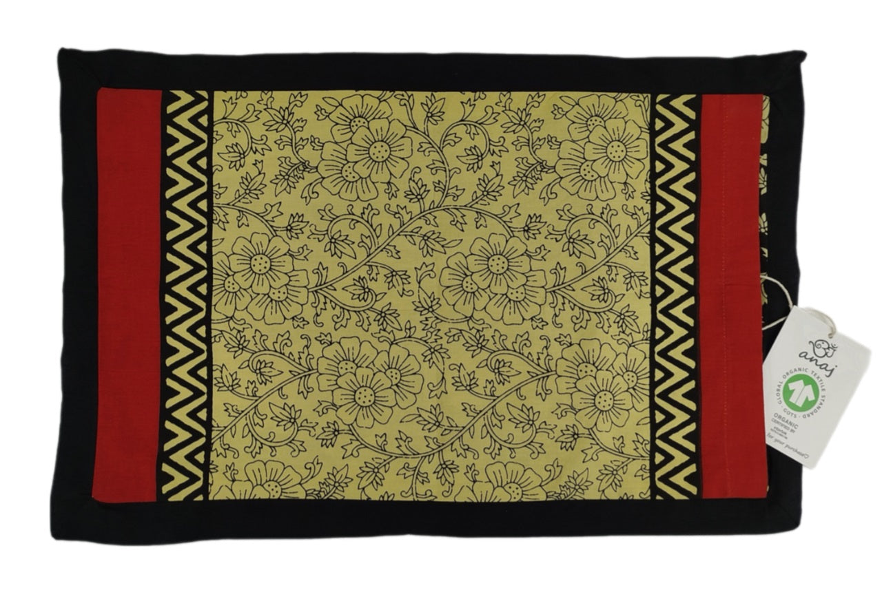 Handcrafted Cotton Cushion Cover - 30x50 cm - YANAI Collection