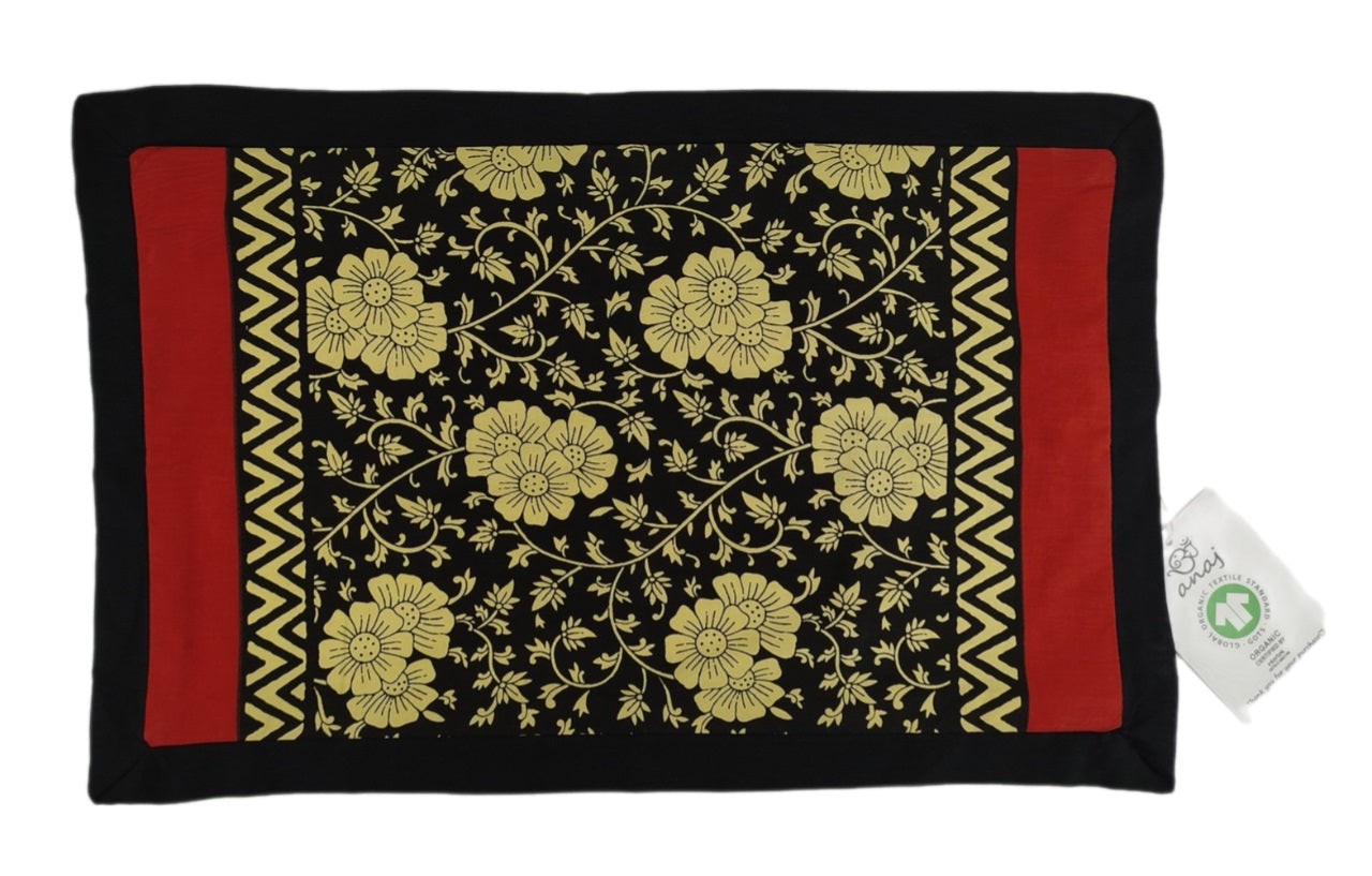 Handcrafted Cotton Cushion Cover - 30x50 cm - YANAI Collection