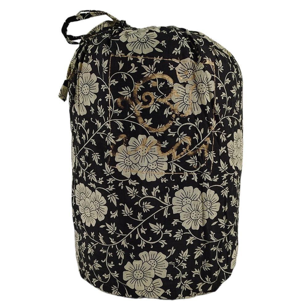 YANAI Handgefertigter Quilt aus GOTS-zertifizierter Bio-Baumwolle – 160x220 cm, Doppelseitig