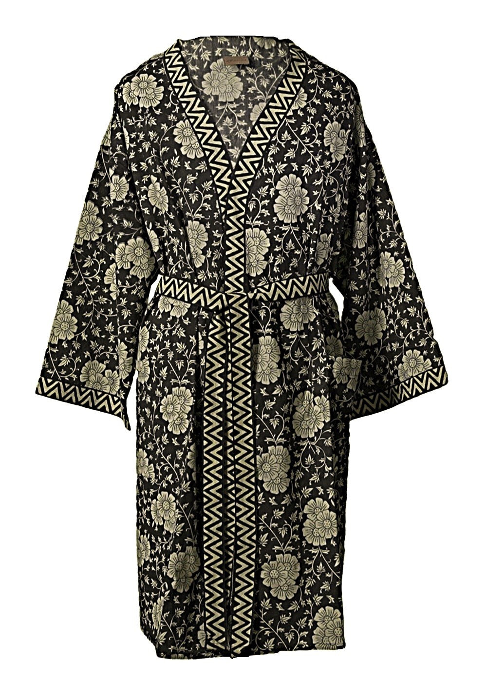 YANAI Handgefertigter Kimono aus GOTS-zertifizierter Bio-Baumwolle – One Size, Luxuriös und Vielseitig