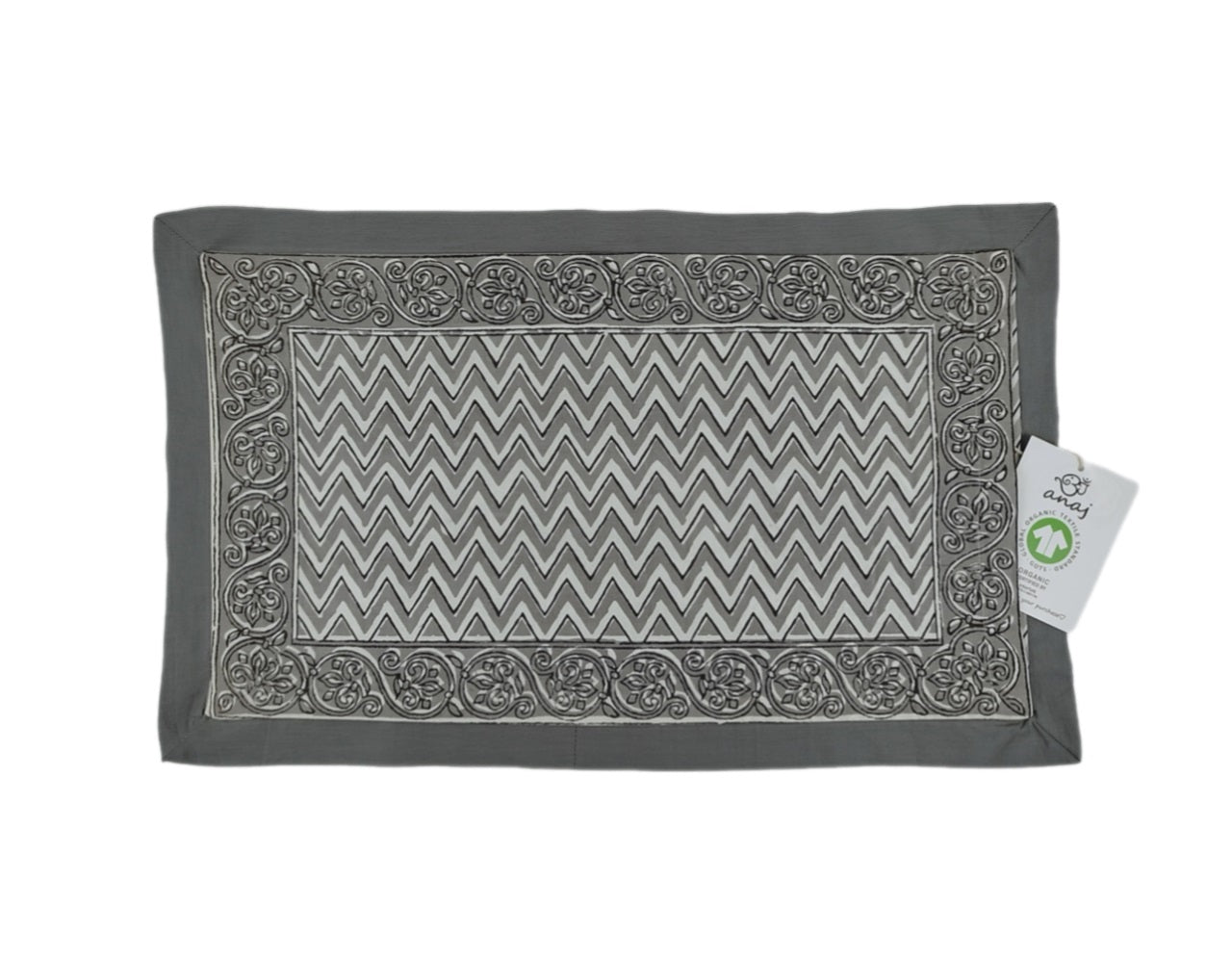 YELI Handgefertigte Kissenhülle (30x50 cm) – Doppelseitig, GOTS-zertifiziert