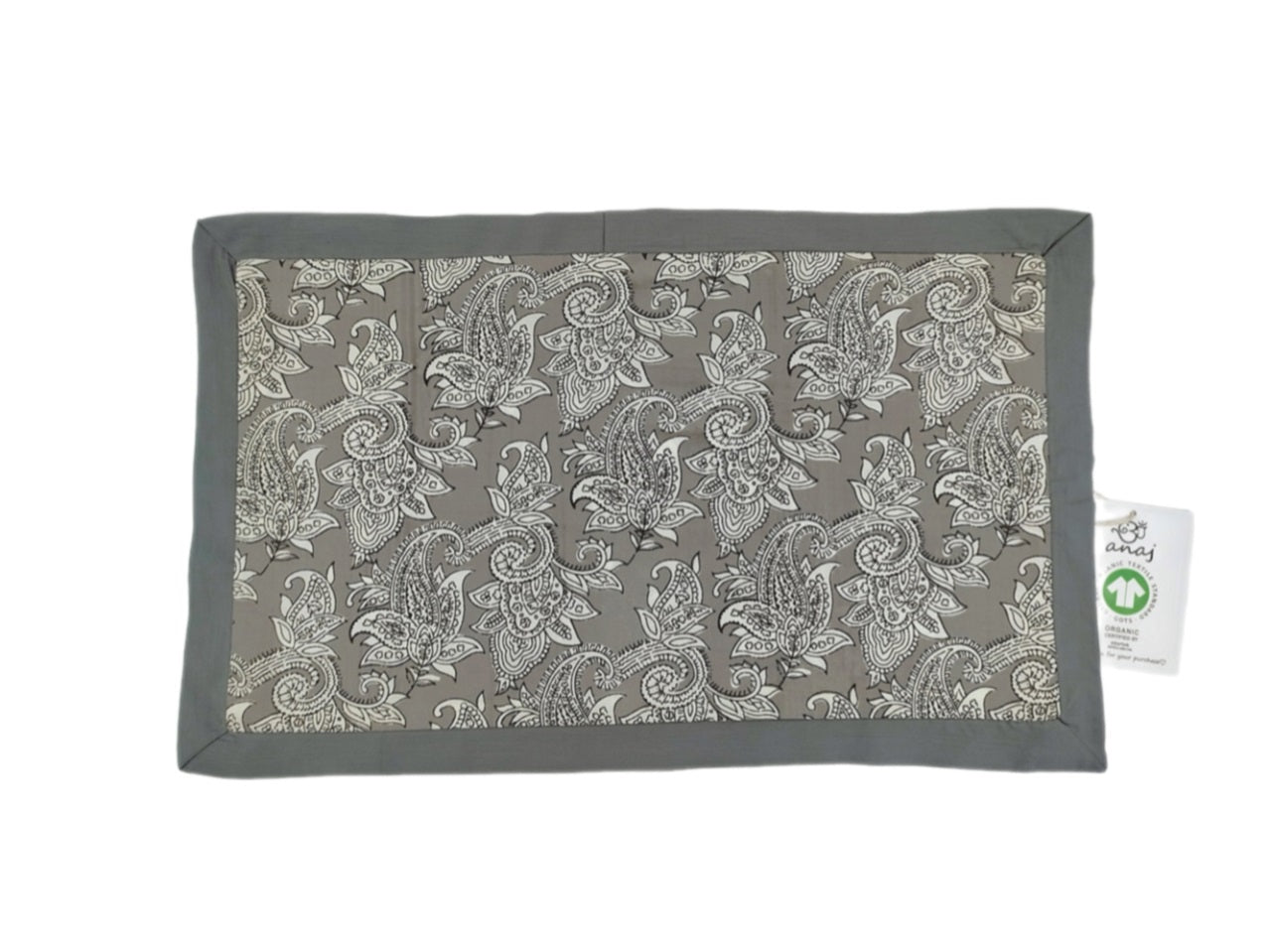 YELI Handgefertigte Kissenhülle (30x50 cm) – Doppelseitig, GOTS-zertifiziert